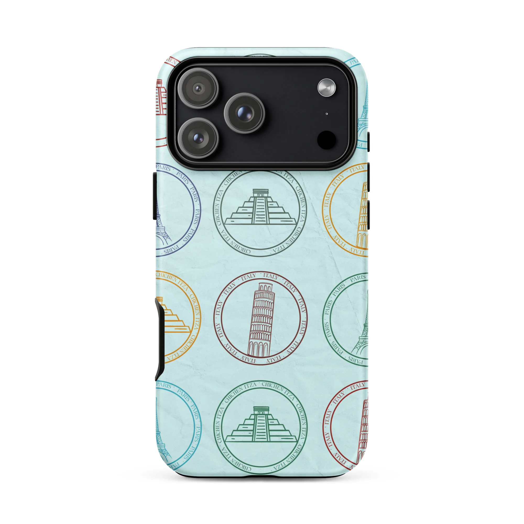 Wonders of the World iPhone Case - Image 4